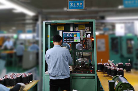 艾普智能儀器—電機(jī)定子真空測試系統(tǒng)在某大型企業(yè)應(yīng)用現(xiàn)場