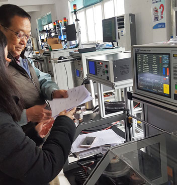 艾普智能—調試現場 艾普智能—調試現場