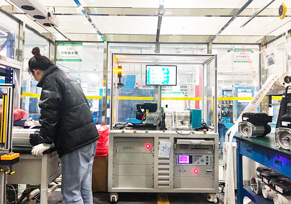 水泵無(wú)刷電機(jī)加載測(cè)試系統(tǒng)應(yīng)用現(xiàn)場(chǎng)