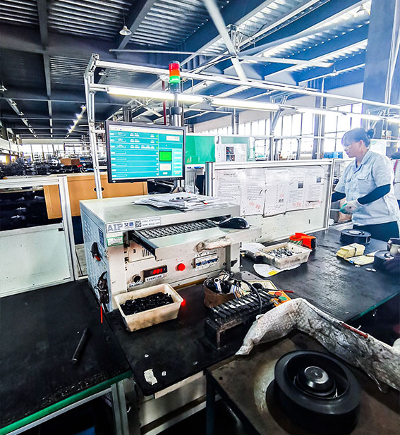 艾普智能—風機電機測試系統應用現場 艾普智能—風機電機測試系統應用現場