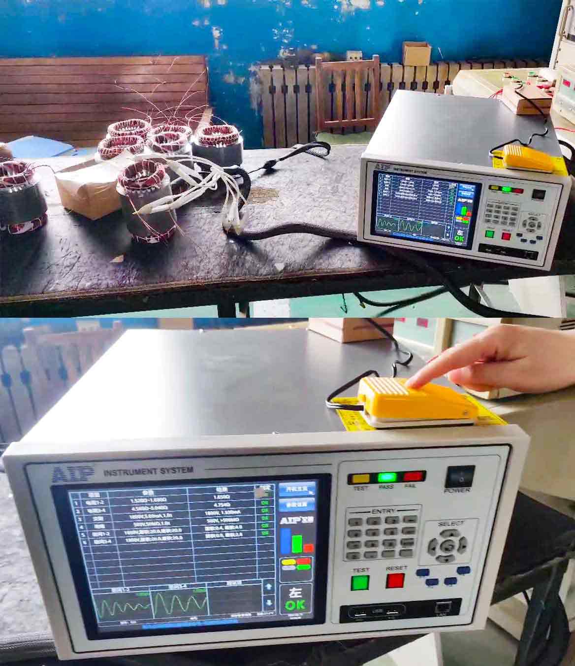 三相電機定子測試系統(tǒng)應(yīng)用現(xiàn)場—艾普智能.jpg 三相電機定子測試系統(tǒng)應(yīng)用現(xiàn)場—艾普智能.jpg