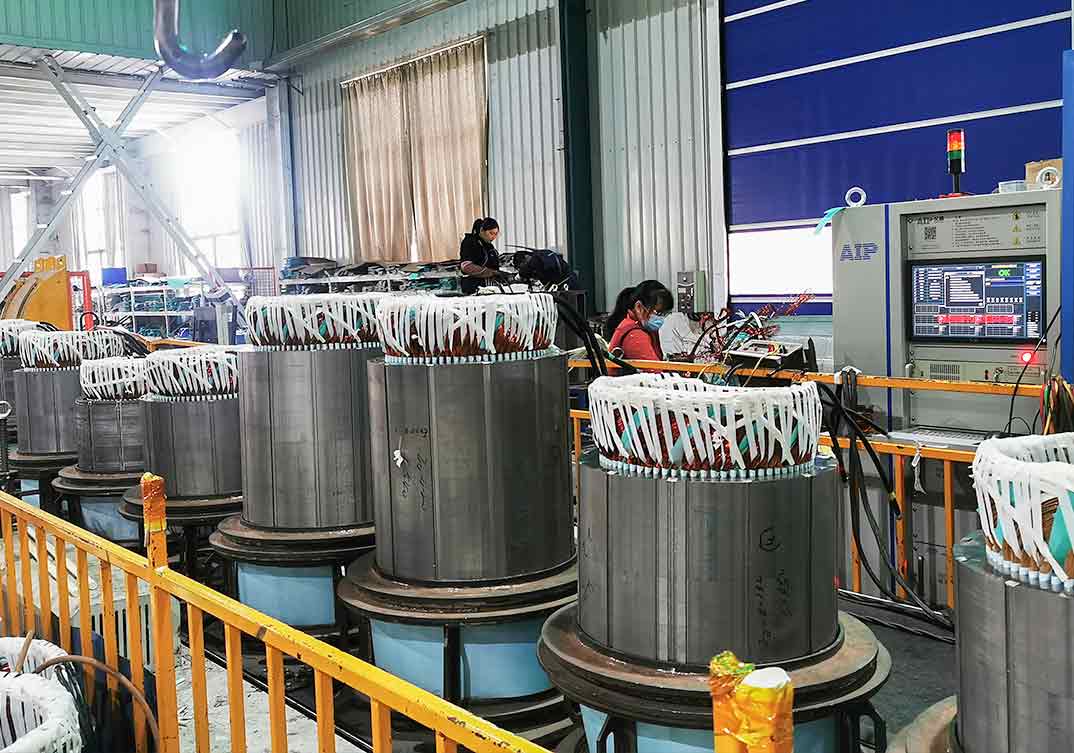 三相工業電機定子測試設備應用現場—AIP艾普 三相工業電機定子測試設備應用現場—AIP艾普