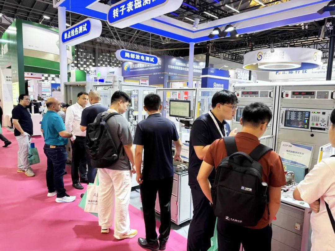 艾普智能攜國產電機測試設備亮相CWIEME，反向輸出全球市場