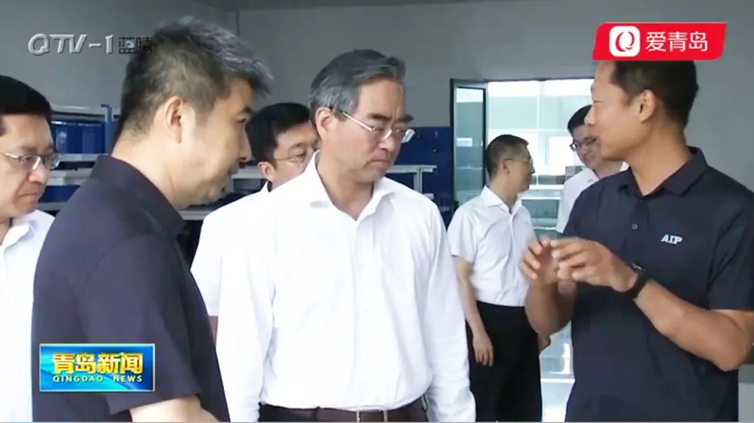 今日要聞丨青島市委書記曾贊榮調研艾普智能