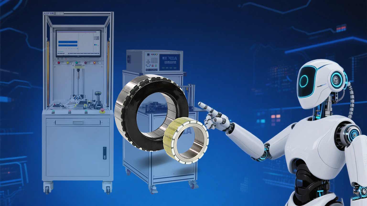 機器人無框力矩電機測試系統(tǒng)—AIP艾普