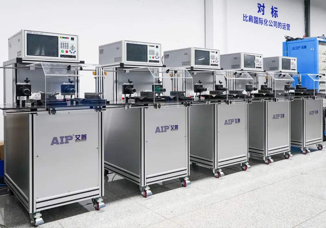 水泵電機定子測試設備應用現場-AIP艾普 水泵電機定子測試設備應用現場-AIP艾普